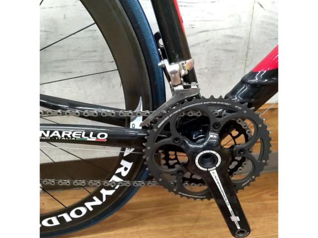 ※左前ブレーキ仕様 PINARELLO PARIS FP 2007年モデル 700×23c 2×10s カーボンロードバイク ブラック 55サイズ