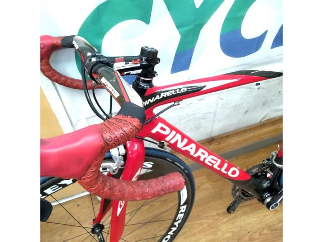 ※左前ブレーキ仕様 PINARELLO PARIS FP 2007年モデル 700×23c 2×10s カーボンロードバイク ブラック 55サイズ