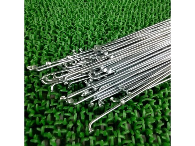 【わけあり現状販売】※長さ色々 14番×72本 大体255mm前後 素材不明 メーカー不明 スポークセット