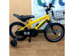 HUMMER 16インチ キッズサイクル イエロー