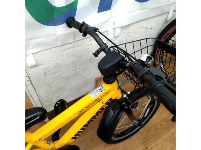HUMMER 16インチ キッズサイクル イエロー