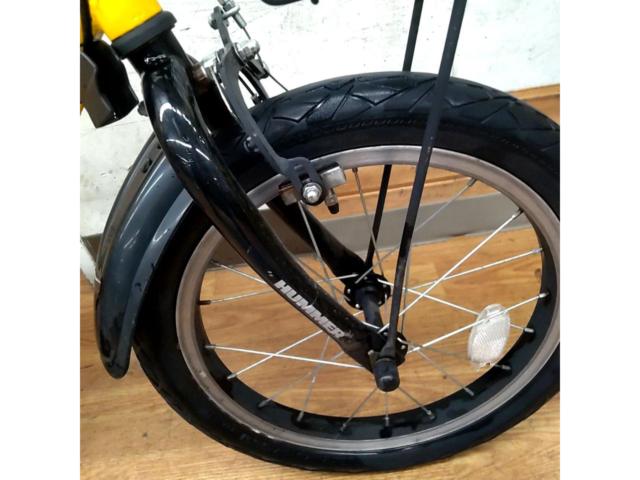 HUMMER 16インチ キッズサイクル イエロー
