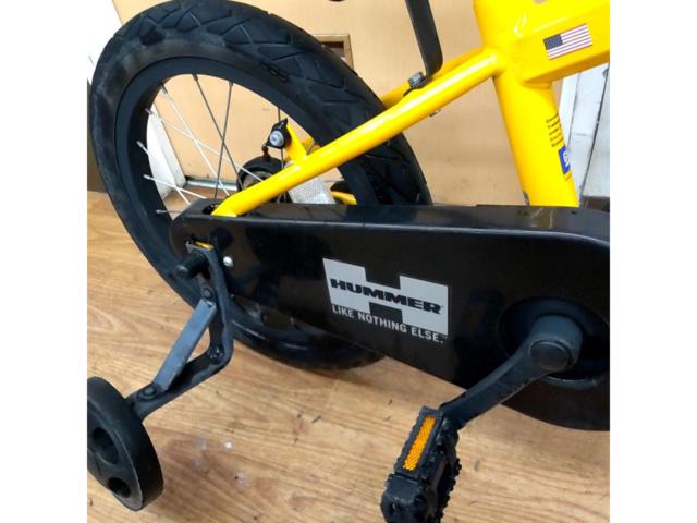 HUMMER 16インチ キッズサイクル イエロー