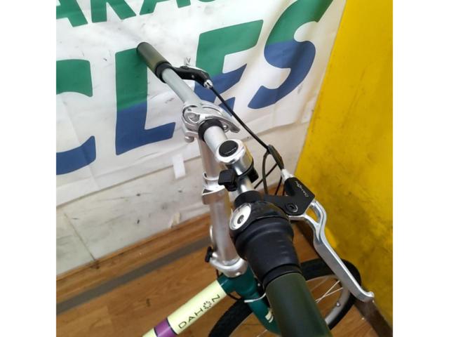 DAHON Boardwalk i5 DAHON Boardwalk i5 内装5段変速 クロモリ折りたたみ自転車 グリーン