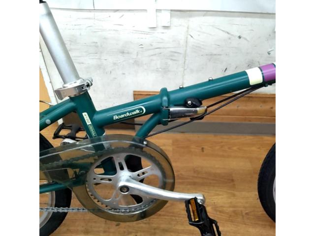 DAHON Boardwalk i5 DAHON Boardwalk i5 内装5段変速 クロモリ折りたたみ自転車 グリーン