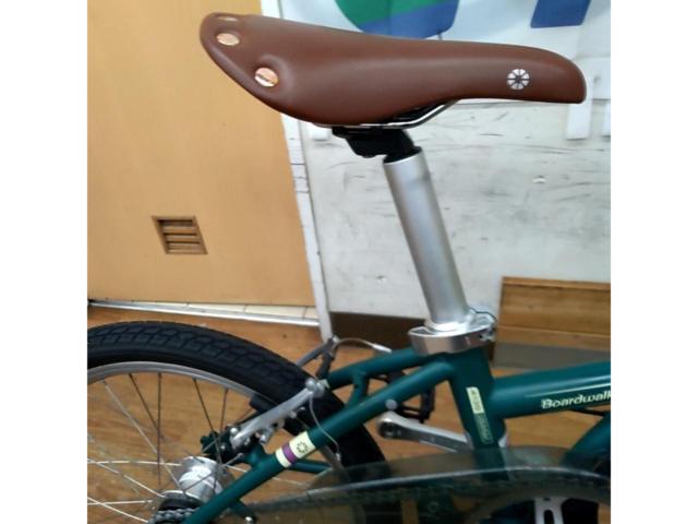 DAHON Boardwalk i5 DAHON Boardwalk i5 内装5段変速 クロモリ折りたたみ自転車 グリーン