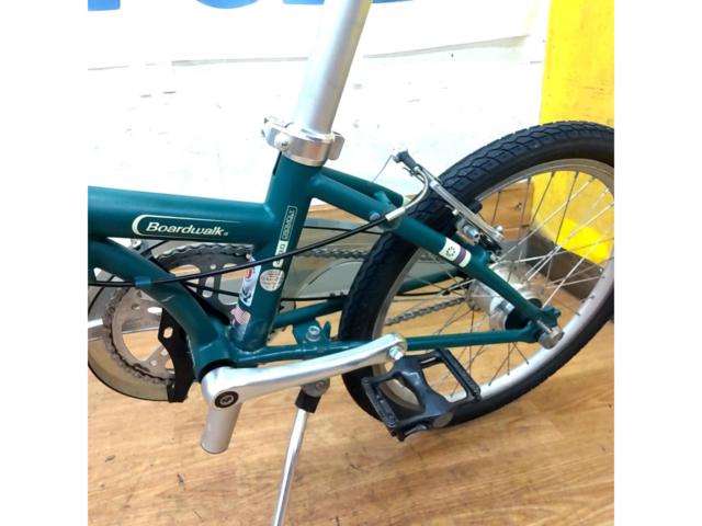 DAHON Boardwalk i5 DAHON Boardwalk i5 内装5段変速 クロモリ折りたたみ自転車 グリーン