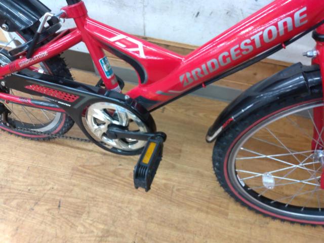 BRIDGESTONE エクスプレスJr 20インチ 外装6段変速 キッズサイクル レッド