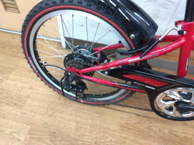 BRIDGESTONE エクスプレスJr 20インチ 外装6段変速 キッズサイクル レッド