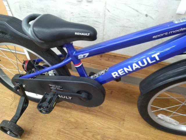 GIC REUNAULT 18インチ シングルギア キッズ自転車 ブルー