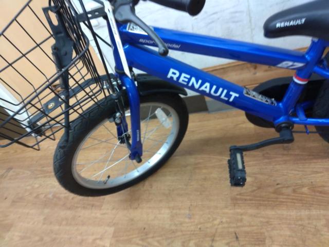 GIC REUNAULT 18インチ シングルギア キッズ自転車 ブルー