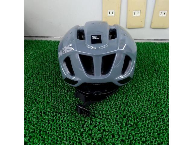 サイズM/L 57-59cm OGK kabuto CANVAS SPORTS サイクルヘルメット グレー