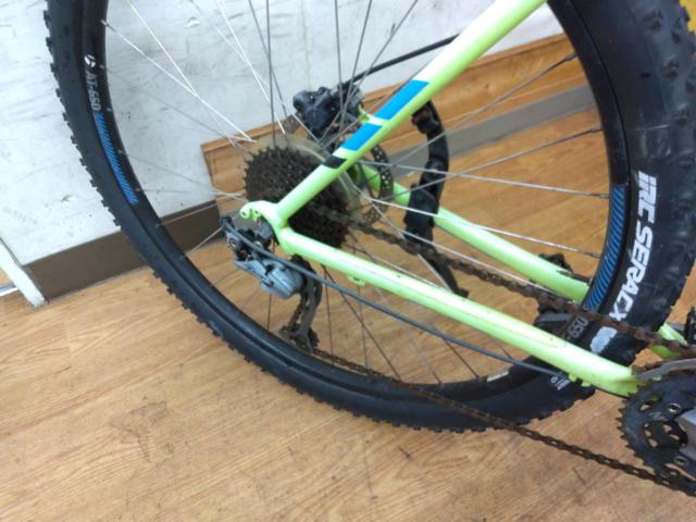 TREK XCALIBER7 2016頃 29インチ 3×9S アルミMTB 黄緑