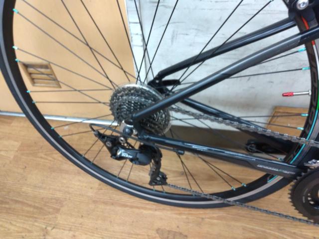 Bianchi via nirone7 2019年頃モデル 700×25C 2×11S アルミロードバイク ブラック