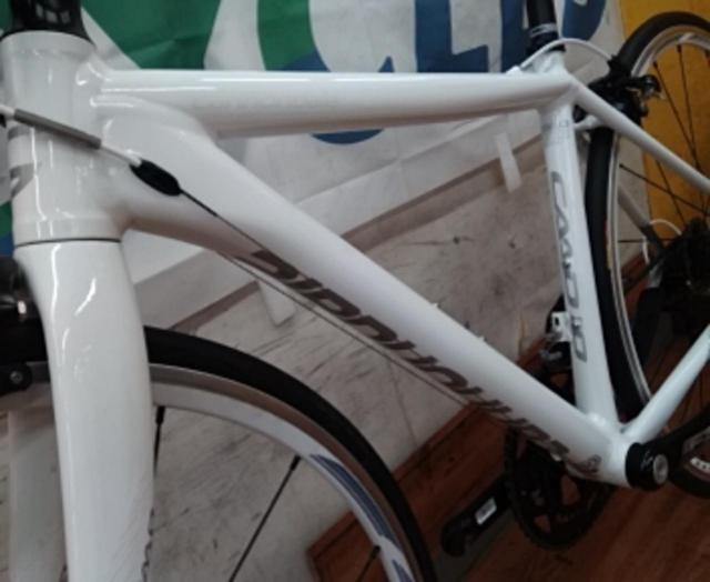 CANNONDALE CAAD 10 WOMENS 105 2015 700x25C 2x11S アルミロードバイク ホワイト