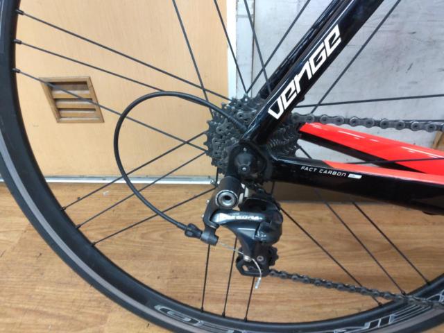 SPECIALIZED VENGE ELITE 2018年頃モデル 700×25C 2×11S カーボンロードバイク ブラック