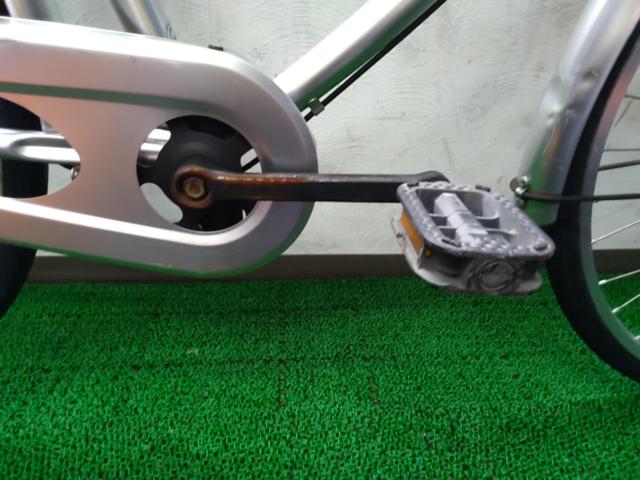 サイモト PATIO BOX .DN 26×1-3/8インチ シングル シティサイクル シルバー