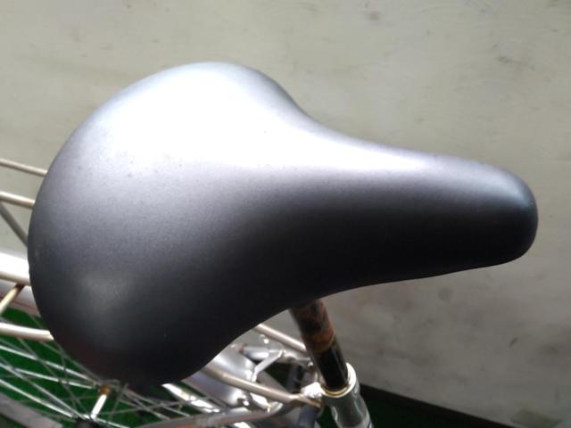 サイモト PATIO BOX .DN 26×1-3/8インチ シングル シティサイクル シルバー