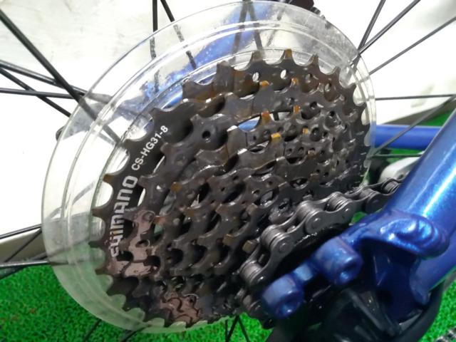 TREK 7.3FX DEORE組 2012年モデル 700×32C 3×8s アルミクロスバイク ブルー サイズ:17インチ 参考サイズ:170-185cm