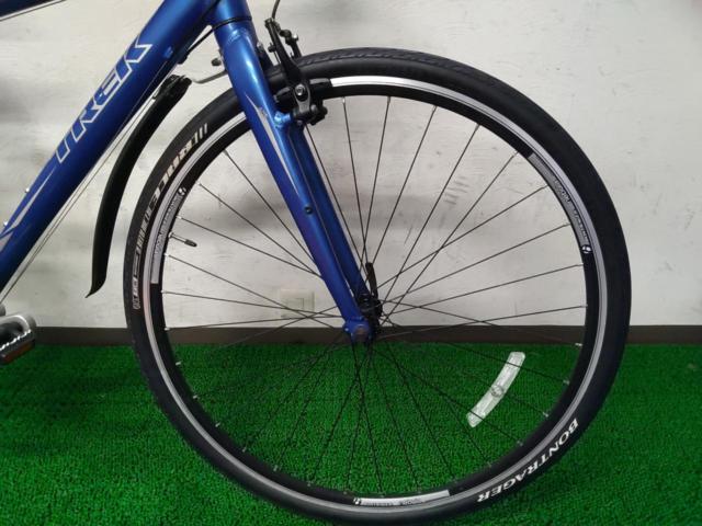 TREK 7.3FX DEORE組 2012年モデル 700×32C 3×8s アルミクロスバイク ブルー サイズ:17インチ 参考サイズ:170-185cm