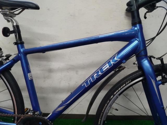 TREK 7.3FX DEORE組 2012年モデル 700×32C 3×8s アルミクロスバイク ブルー サイズ:17インチ 参考サイズ:170-185cm