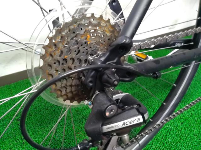 TREK FX2 2016年頃モデル ACERA組 700×35C 3×8s アルミクロスバイク ブラック サイズ:20インチ 参考サイズ:174-186cm