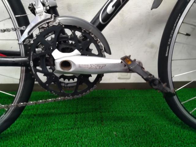 GIANT ROCK-4100 2003年頃モデル DEORE XT組 700×28C 3×9s スチールMTB レッド サイズ:44 参考サイズ:160-170cm