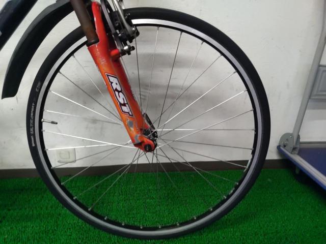 GIANT ROCK-4100 2003年頃モデル DEORE XT組 700×28C 3×9s スチールMTB レッド サイズ:44 参考サイズ:160-170cm