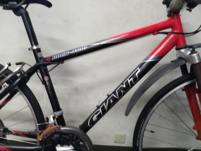 GIANT ROCK-4100 2003年頃モデル DEORE XT組 700×28C 3×9s スチールMTB レッド サイズ:44 参考サイズ:160-170cm