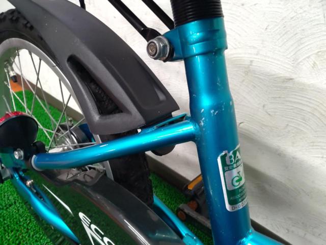 BRIDGESTONE ECO KIDS SPORTS 18×1.75インチ シングル キッズ自転車 グリーン