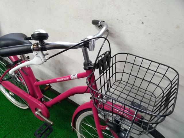 CBA INNOVATION FACTORY Jr 24×1-3/8インチ シングルギア キッズ自転車 ピンク