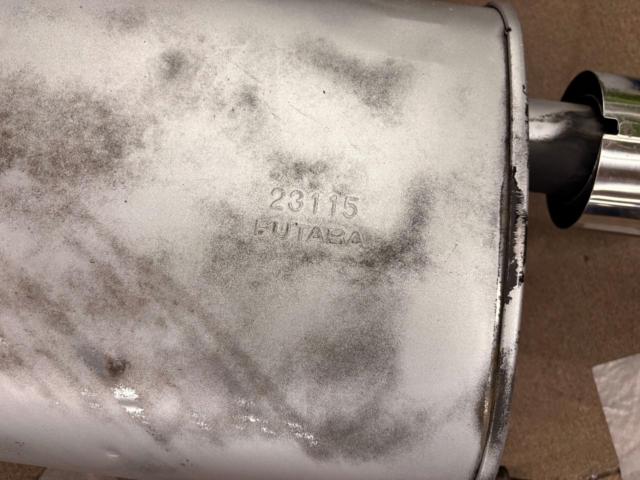 Toyota
Mark X
130 system
2.5L
Genuine muffler