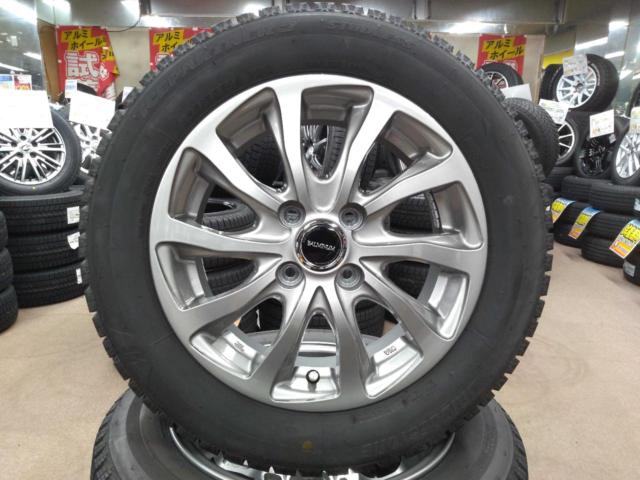 BRIDGESTONE BALMINUM TR10+BRIDGESTONE ICEPARTNER 2 165/65R14 79Q