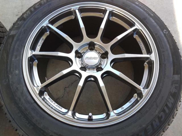 RAYS HOMURA HYUGA HP10 + MICHELIN X-ICE SNOW SUV