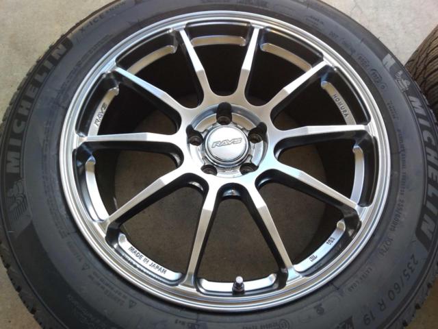 RAYS HOMURA HYUGA HP10 + MICHELIN X-ICE SNOW SUV