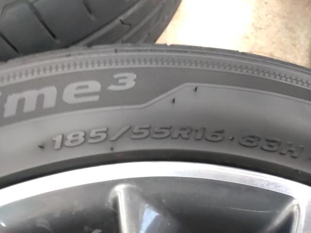 Honda
Fit original wheel
+
HANKOOK
Ventus
Prime 3
