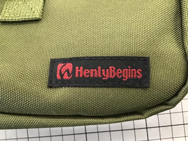 【HenlyBegins】 [DHS-13] サドルバッグ MIL 10L