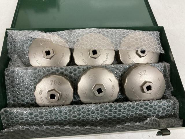 【KTC】カップ型オイルフィルタレンチ 6個欠品