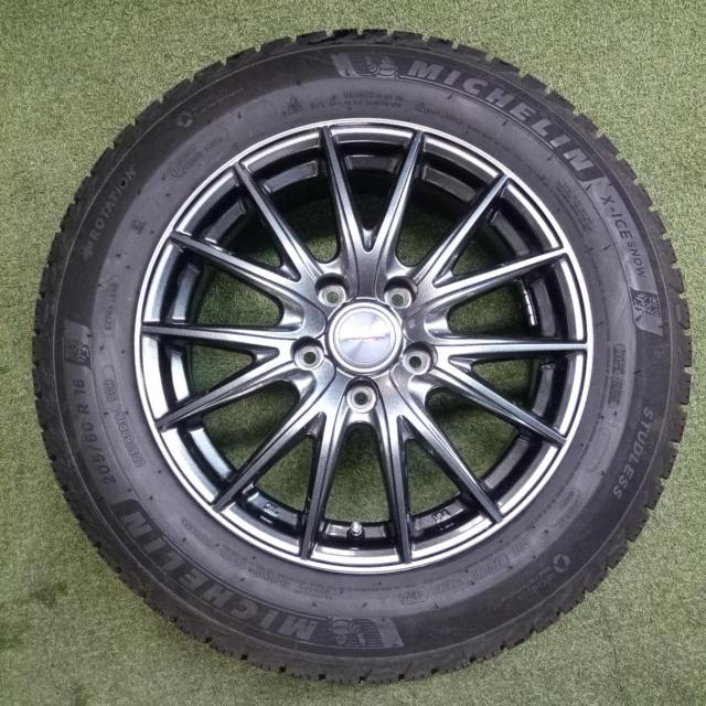 【weds(ウェッズ)】VELVA(ヴェルヴァ)SPORTⅡ メッシュアルミ+【MICHELIN】X-ICE SNOW 2024年製造