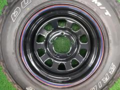 SST DAYTONA スチールホイール + BRIDGESTONE DUELER M/T 674 タイヤホイール5本セット