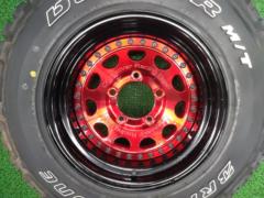 WORK(ワーク) CRAG GALVATRE + BRIDGESTONE DUELER M/T 674 タイヤホイール5本セット ※製造年違い※