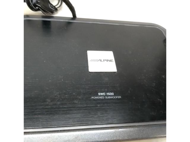 【ALPINE】SWE-1500 パワード チューンナップサブウーファー