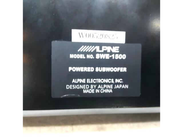 【ALPINE】SWE-1500 パワード チューンナップサブウーファー