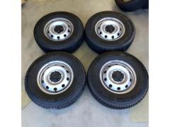 【FIAT】DUCATO 純正スチールホイール+【MICHELIN】AGILIS Continental VanContact Camper