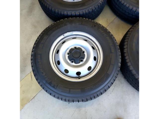 【FIAT】DUCATO 純正スチールホイール+【MICHELIN】AGILIS Continental VanContact Camper