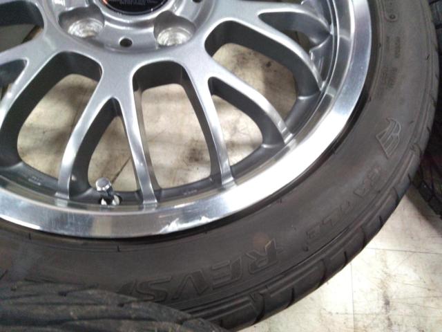 【BADX】S-HOLD GLANZ+【GOODYEAR】REVSPEC RS02