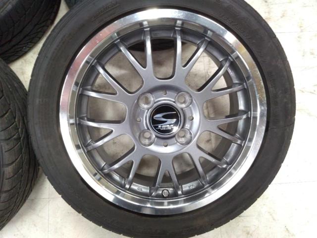 【BADX】S-HOLD GLANZ+【GOODYEAR】REVSPEC RS02