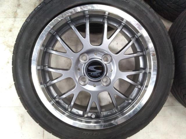【BADX】S-HOLD GLANZ+【GOODYEAR】REVSPEC RS02