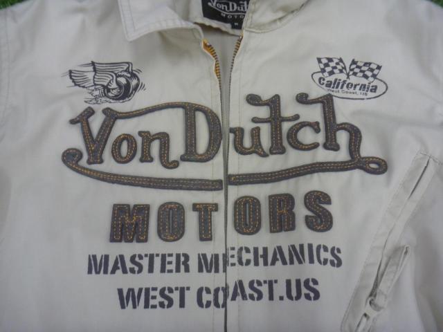 VONDUTCH MOTORS ワークモーターサイクルジャケット