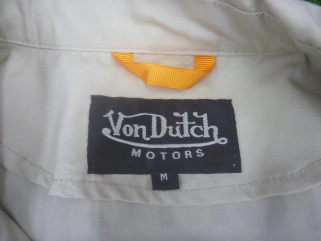VONDUTCH MOTORS ワークモーターサイクルジャケット